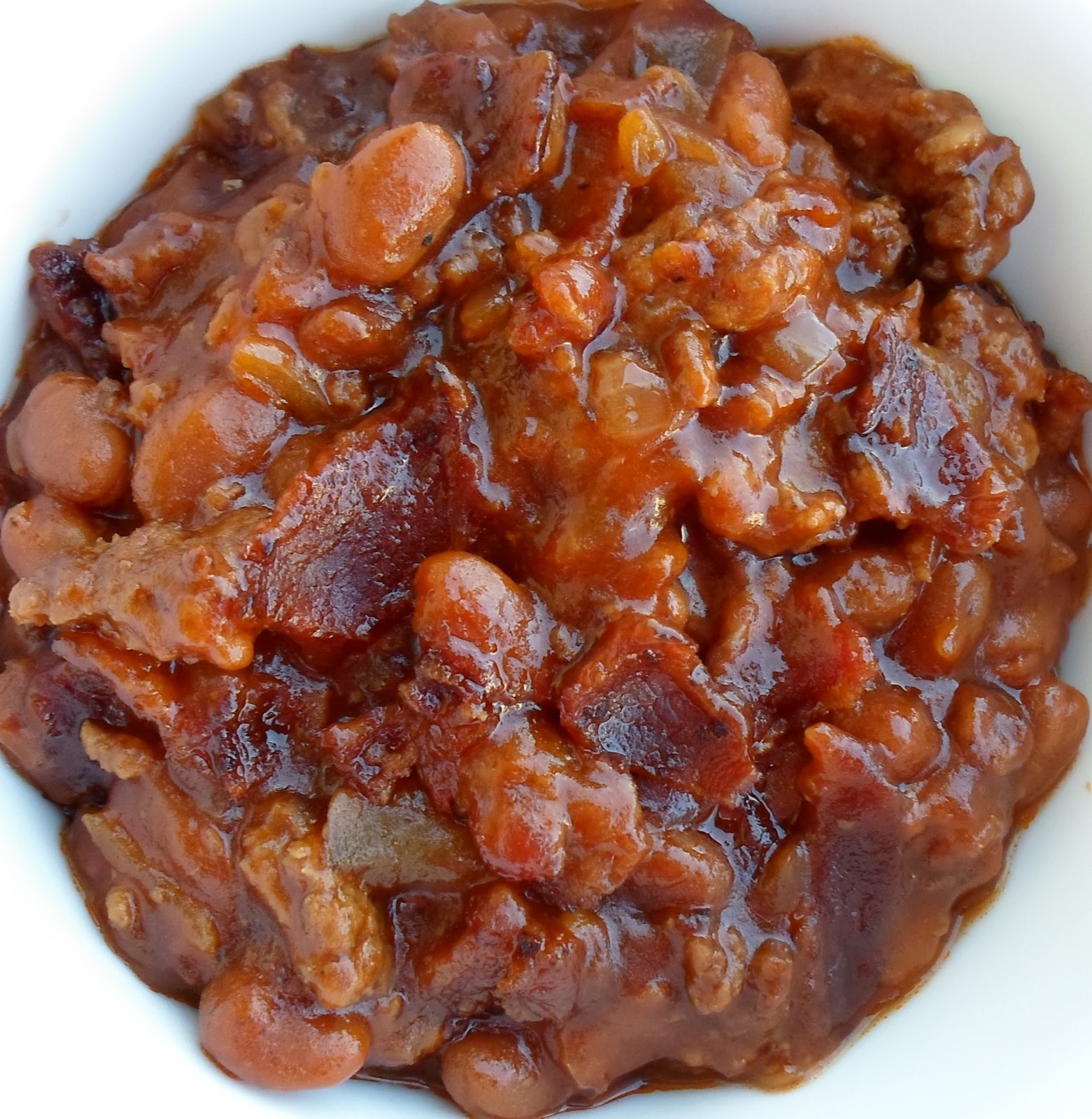 Happier Than A Pig In Mud: Baked Bean Casserole-A Trisha Yearwood Recipe